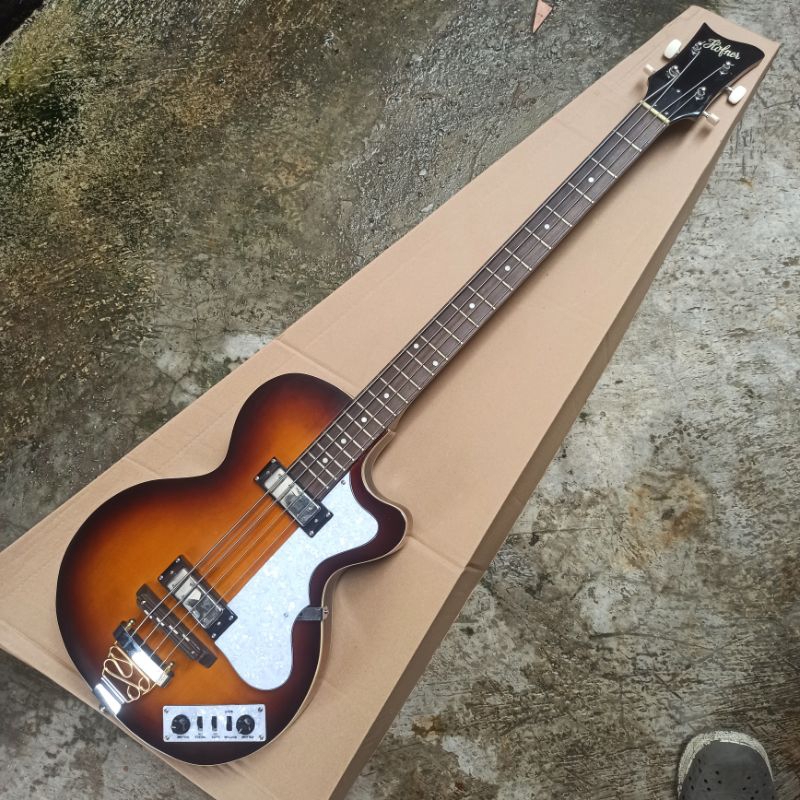 Bass HOFNER CLUB Ignation warna Sunbrust