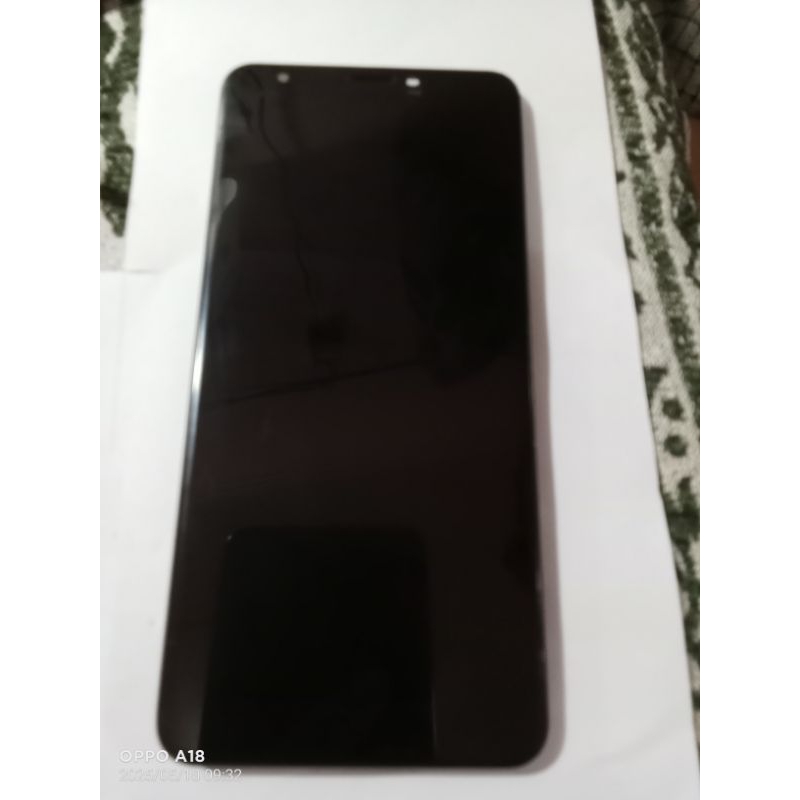 LCD Touchscreen Frame lava iris 88{grey -w3018} ORI normal.