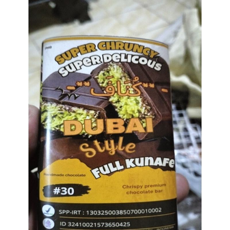 

COKLAT DUBAI KUNAFA SERI #65