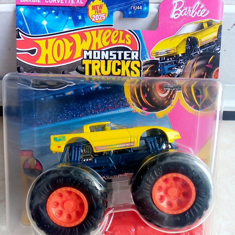 Hotwheels Monster Trucks Corvette Barbie XL