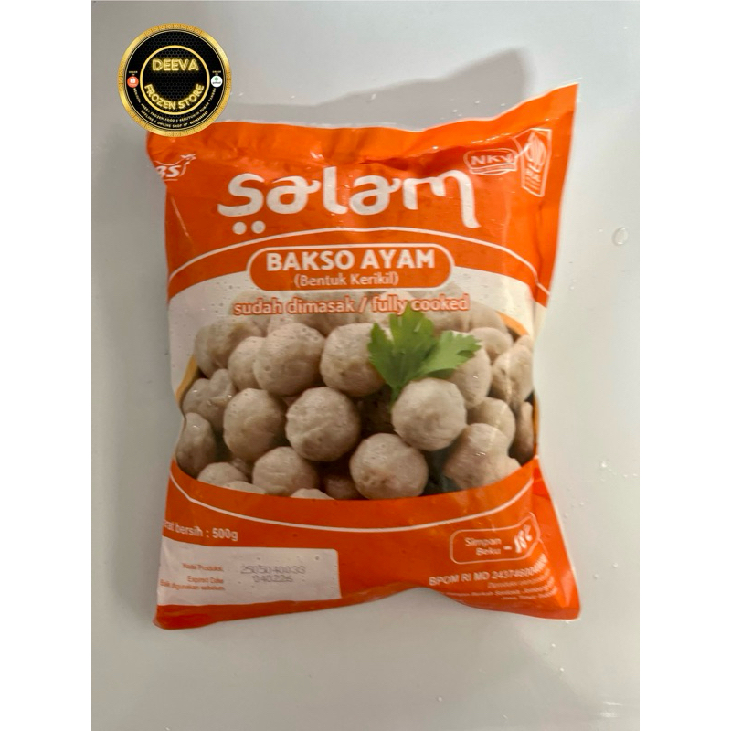 

Salam bakso ayam krikil 500gr