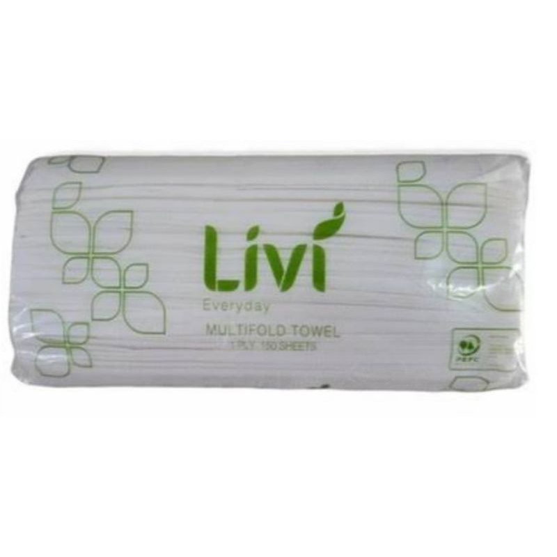 Tisu Multifold Towel Livi Smart Everyday 150s