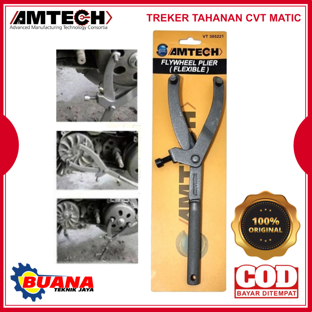 AMTECH TREKER TAHANAN CVT MATIC FLYWHEEL PLIER / UNIVERSAL HOLDER ORIGINAL