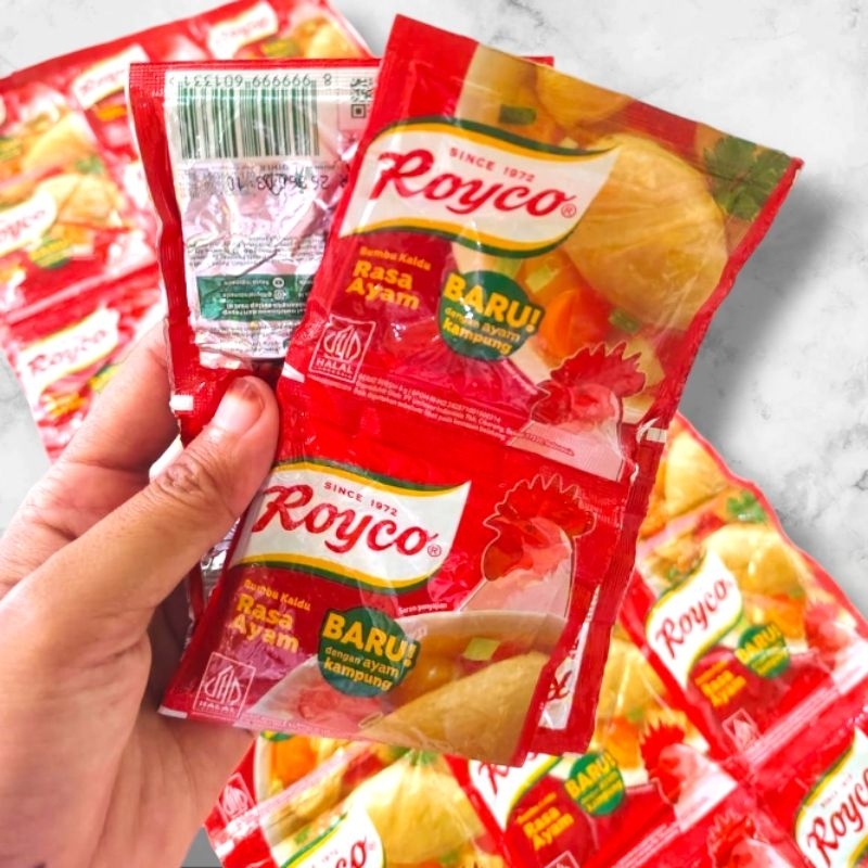 

1 Renceng [12pcs] Bumbu Kaldu Royco Ayam 8 Gr 500 Ecer Murah