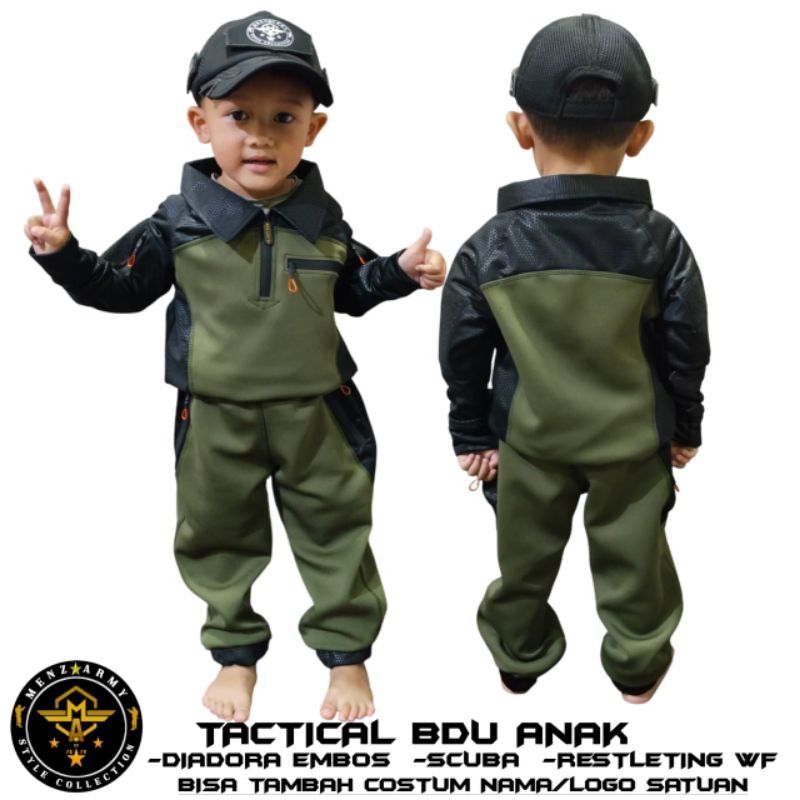 baju tactical anak/tactical kids