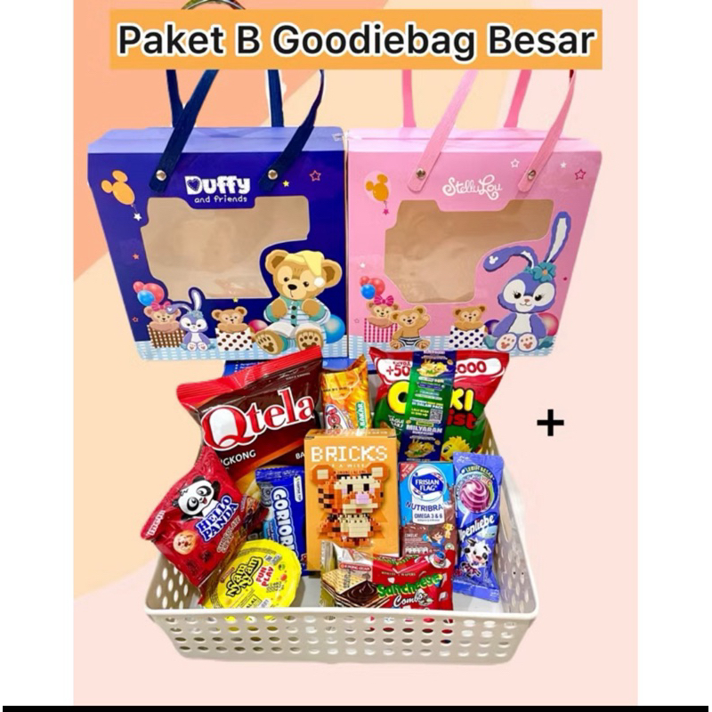 

request paket bricks + snack seharga 40.000