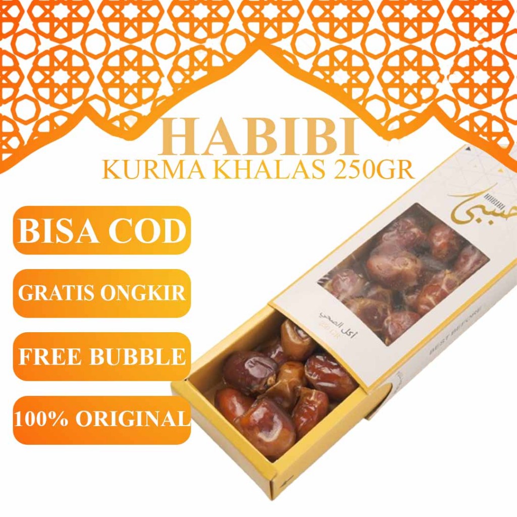 

Kurma Khalas Premium HABIBI 250Gr