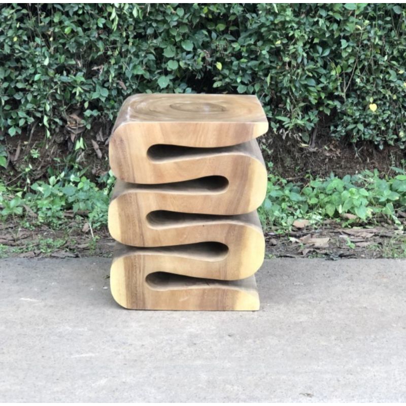 STOOL KAYU UTUH KURSI READY STOCK