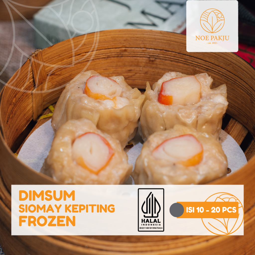 

Dimsum Siomay Kepiting Frozen Ala Noe Pakju