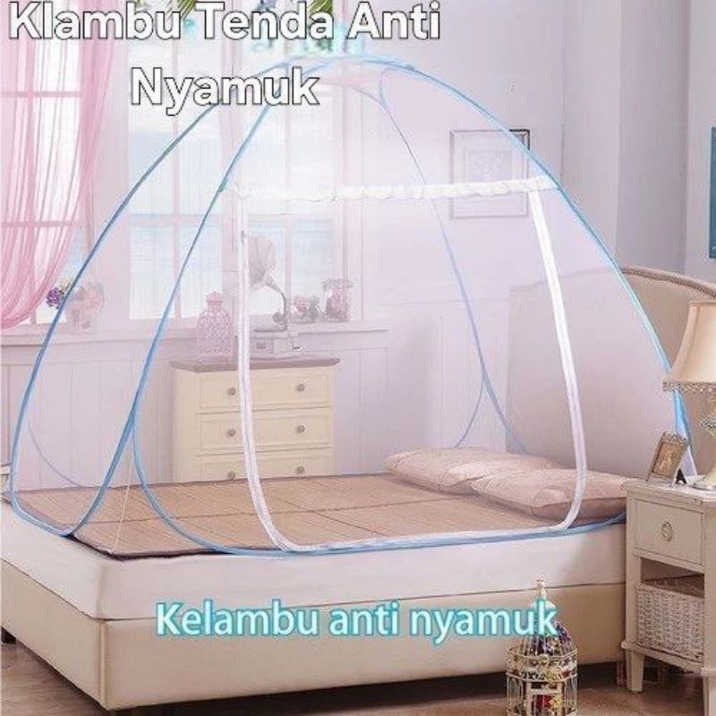 (KLAMBU TENDA) Klambu Tenda Anti Nyamuk Size 180x200