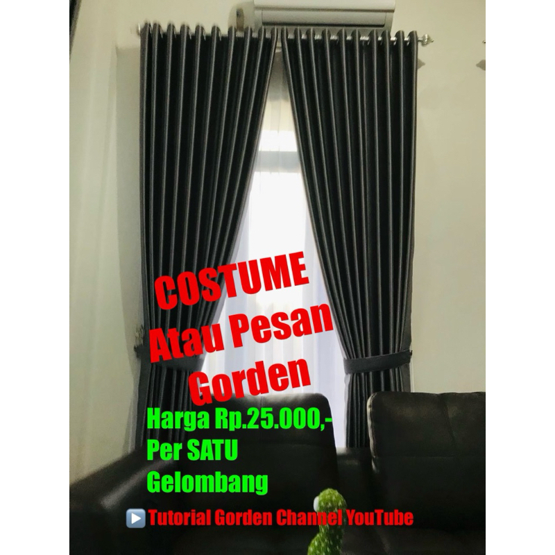 Gorden MURAH BAGUS dan RAPI