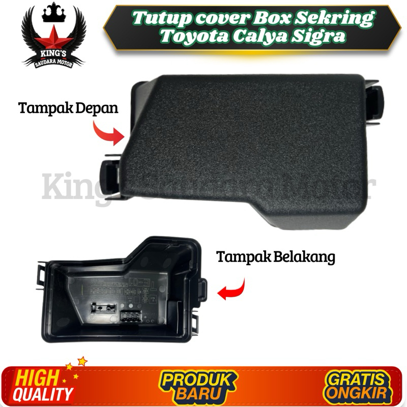 Tutup cover Box Sekring Toyota Calya Sigra Best Seller
