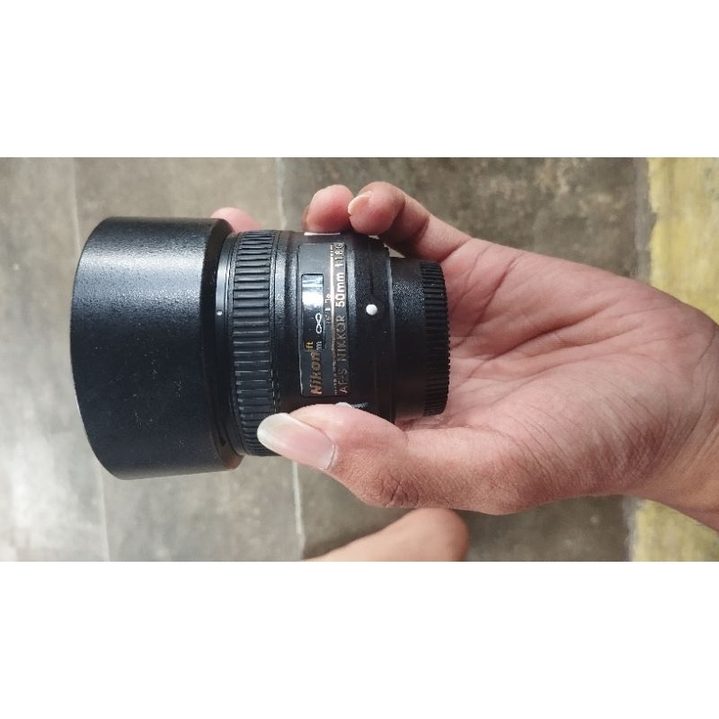 lensa nikkor 50mm afs 1,8mm