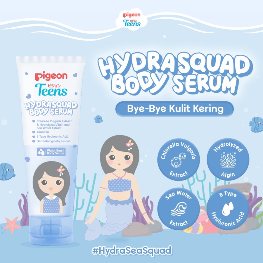 Pigeon Teens Hydra Squad Body Serum 100ml / Pigeon Hydra Squad