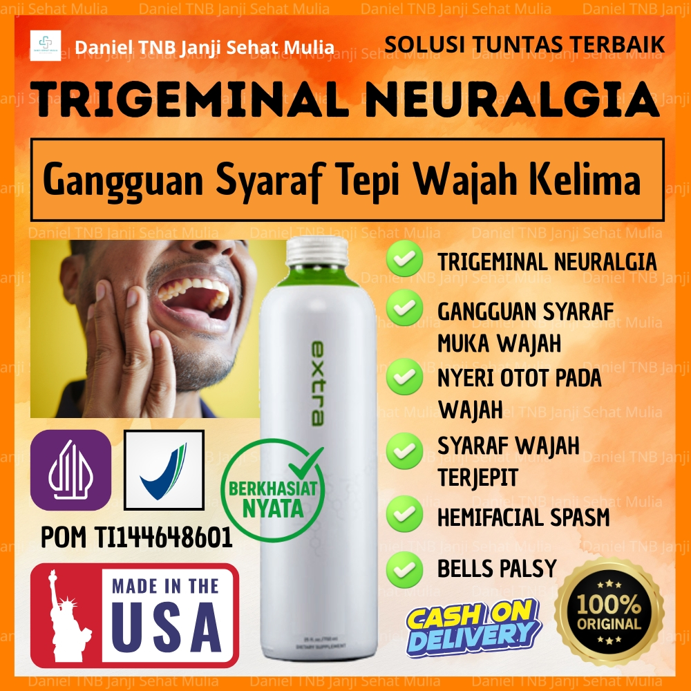 Daniel TNB Obat Herbal Trigeminal Neuralgia Gangguan Nyeri Saraf Neuropatik Tepi Kelima Pada Wajah R