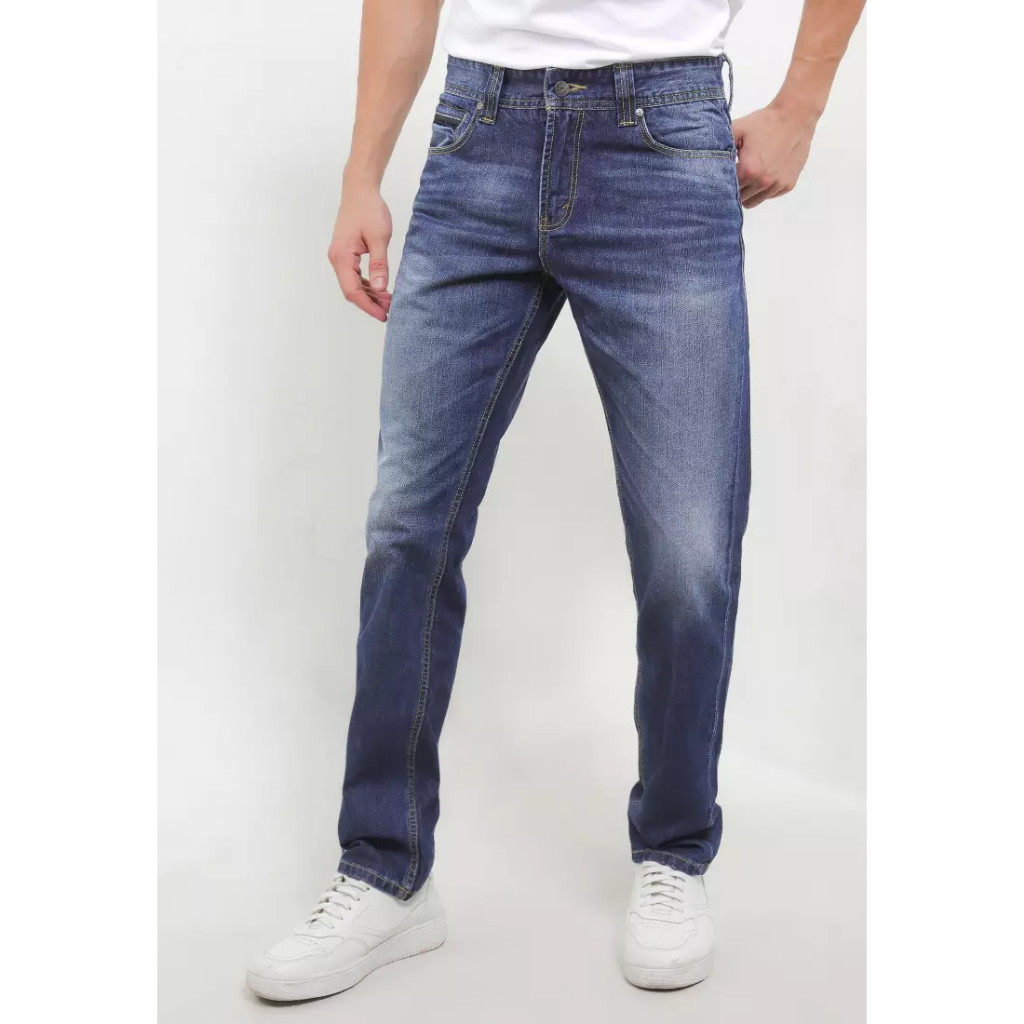 Celana Lois Slim Fit Jeans Pria Original Lois CFL093C