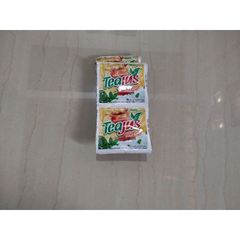 

TEAJUS GULA BATU - 1 RENTENG ISI 10 SACHET