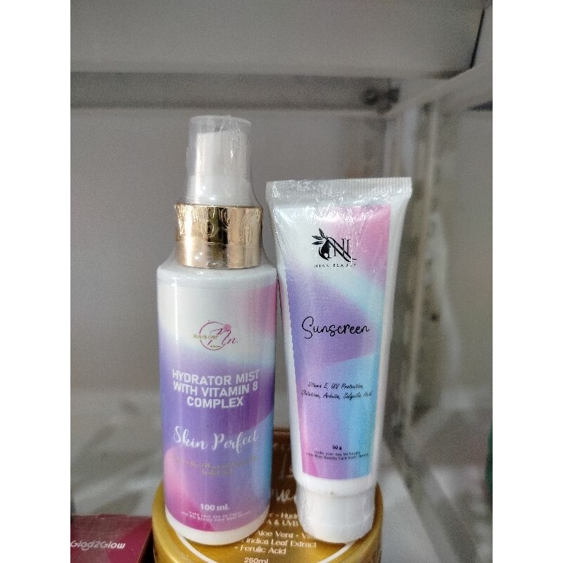 sunscreen besar & facemist NN beauty care