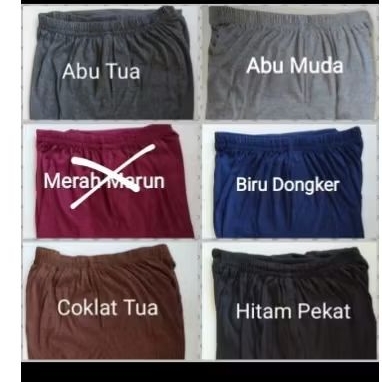 CelamisCelanaGamis jumbo bahan kaosAdem