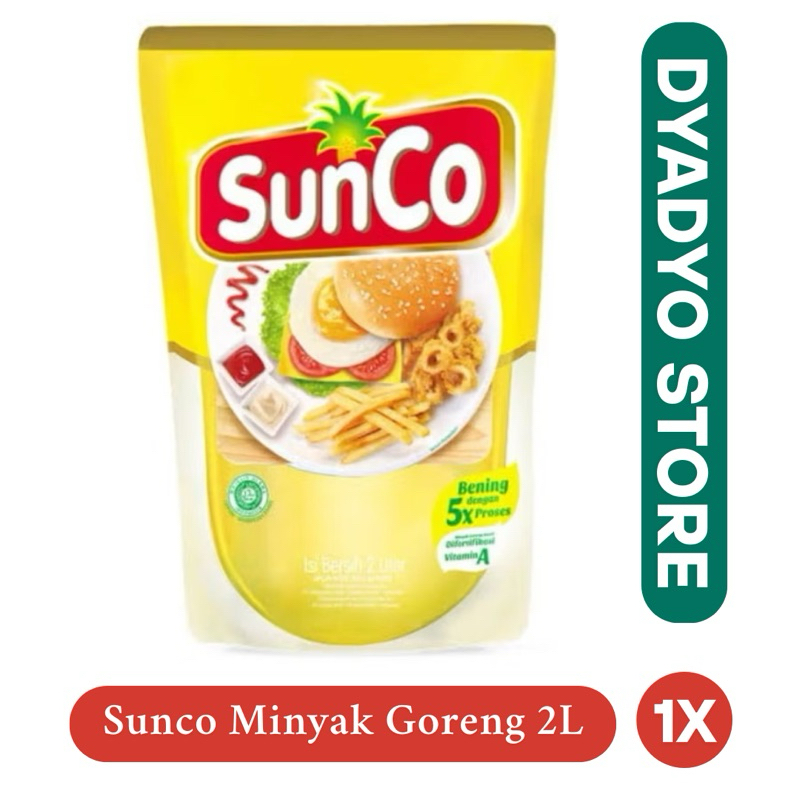 

Minyak Goreng Sunco Refill Pouch 2L / Minyak Goreng 2 Liter