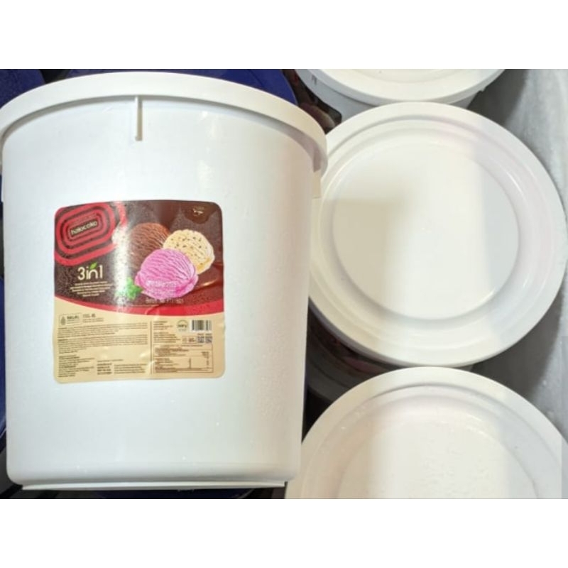 

AICE 3in1 Bucket Ice Cream Es Krim Ember 8L Eskrim halocoko