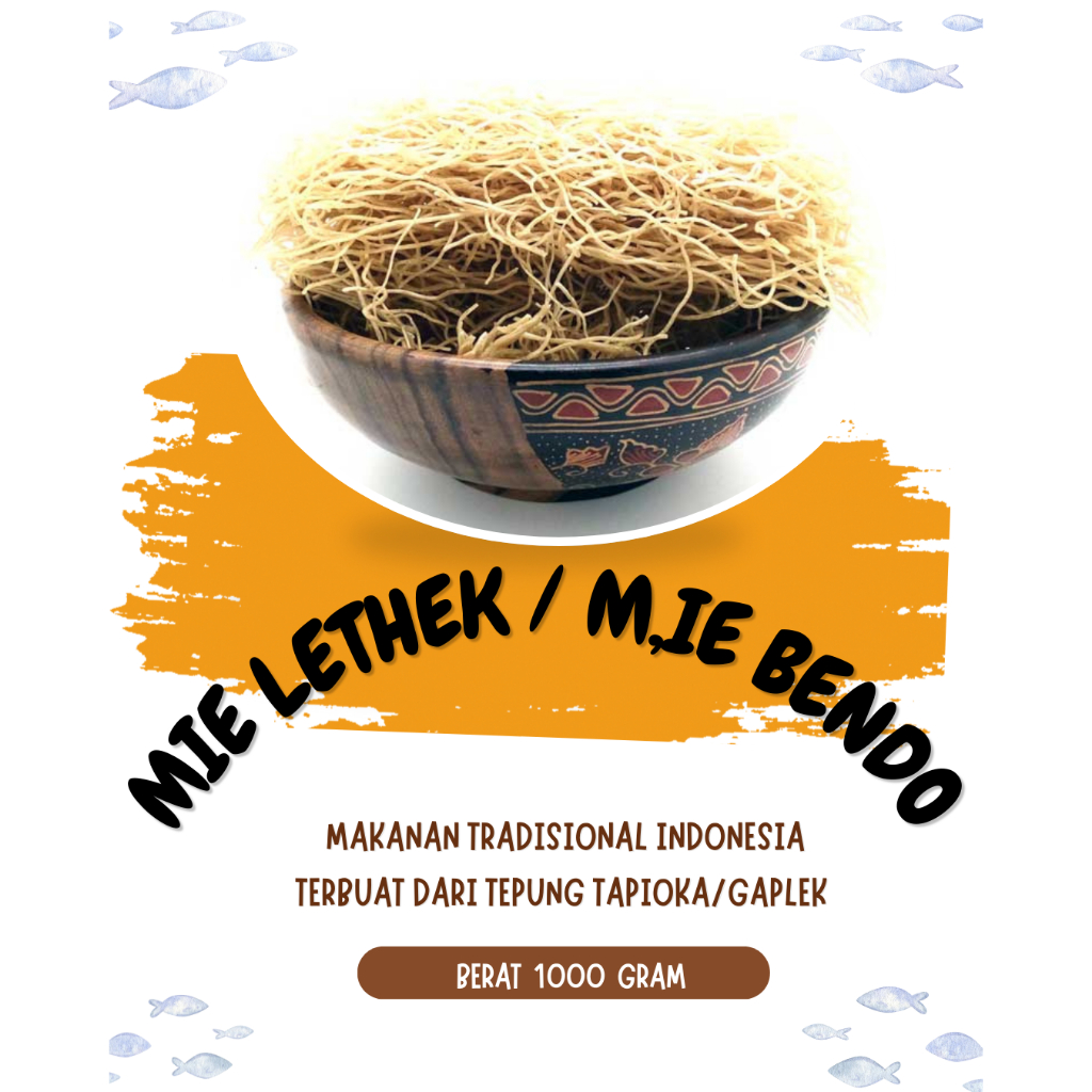 

Mie Lethek / Mie Bendo Bakmi Jawa Khas Bantul Yogyakarta 1 Kg