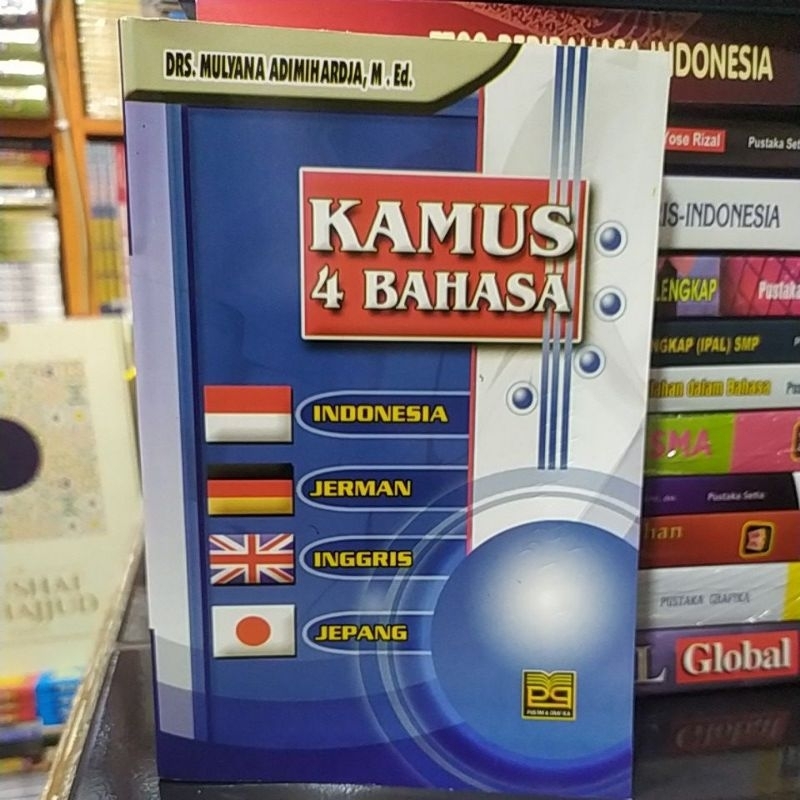 Kamus 4 Bahasa Indonesia Jerman Inggris Jepang