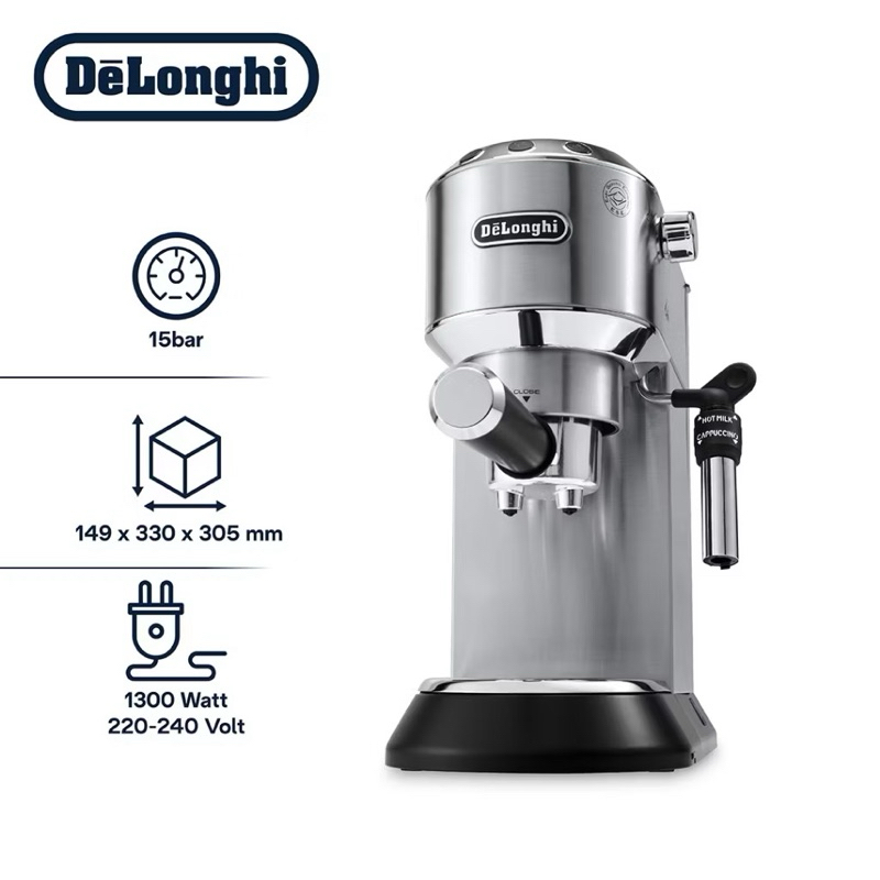 Mesin kopi espresso Delonghi EC685M Dedica second