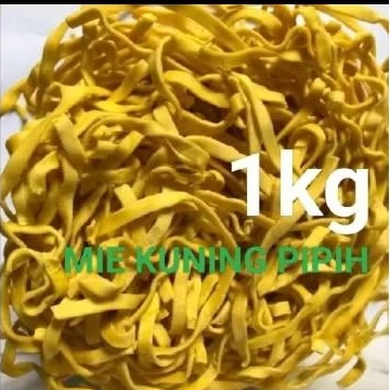 

MIE kuning Padang pipih Mentah Asli Minang 1kg