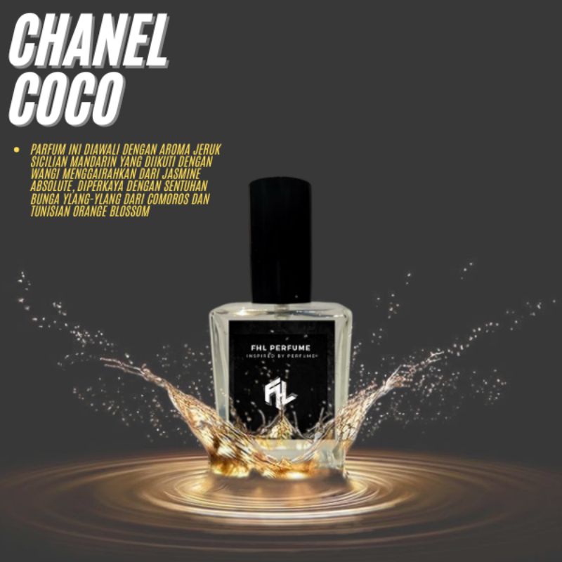 FHL Parfum Pria / Wanita Chanel Coco 15ml