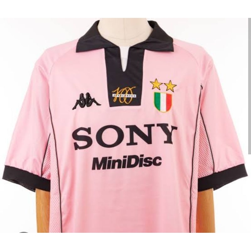 Jersey retro Juventus pink centenary 1997 1998