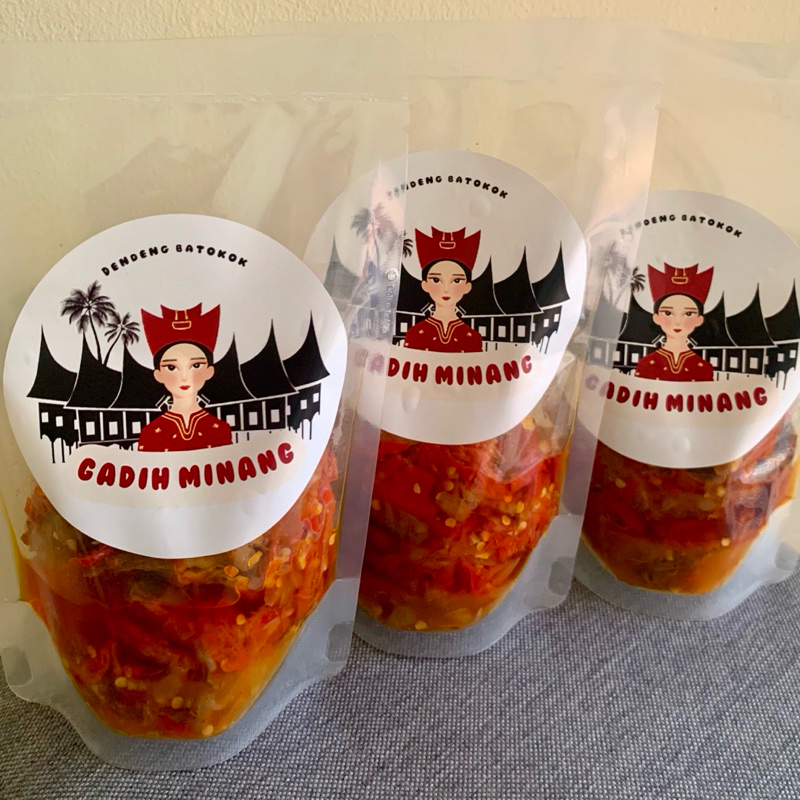

[READY STOCK] Dendeng batokok gadih minang