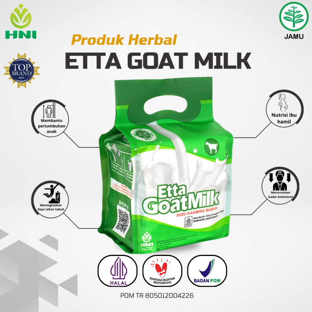 

Etta Goat Milk Susu Kambing Ettawa Organik