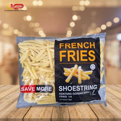 

Kentang Beku French Fries Shoestring 7mm - SAVEMORE