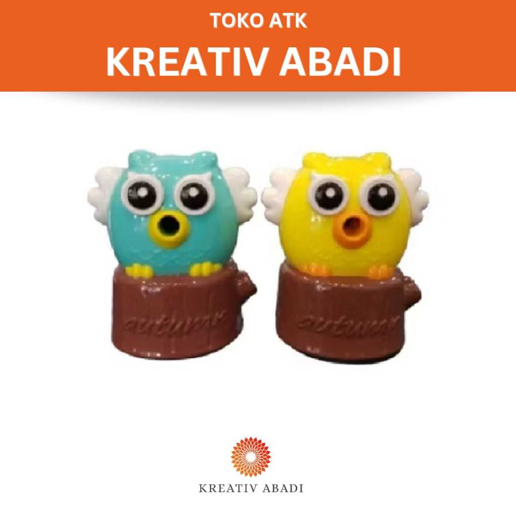 

Sharpener/Serutan Pencil Putar LH0051 Owl