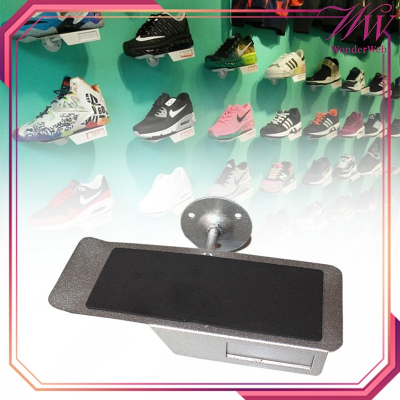 Display Sandal Sepatu Tempel Dinding Bahan Logam Rak Display Sepatu Dinding Dekorasi Toko Display Ra
