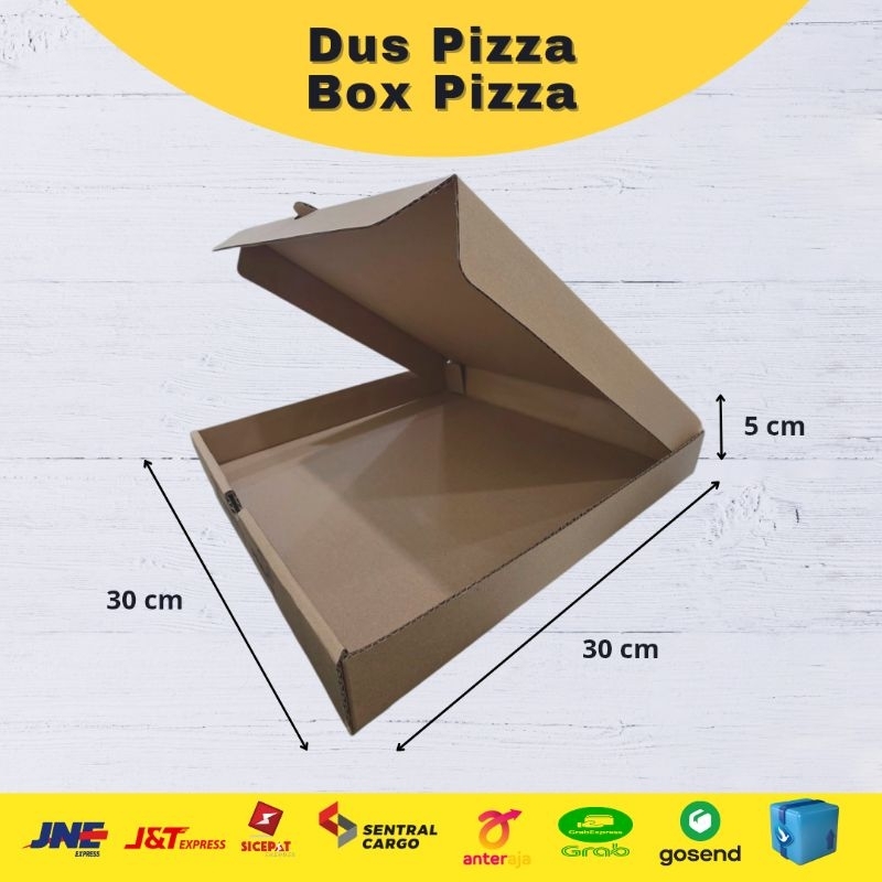 

Dus Pizza 30x30x5 cm | Box Pizza |Box Diecut | Kotak Pizza