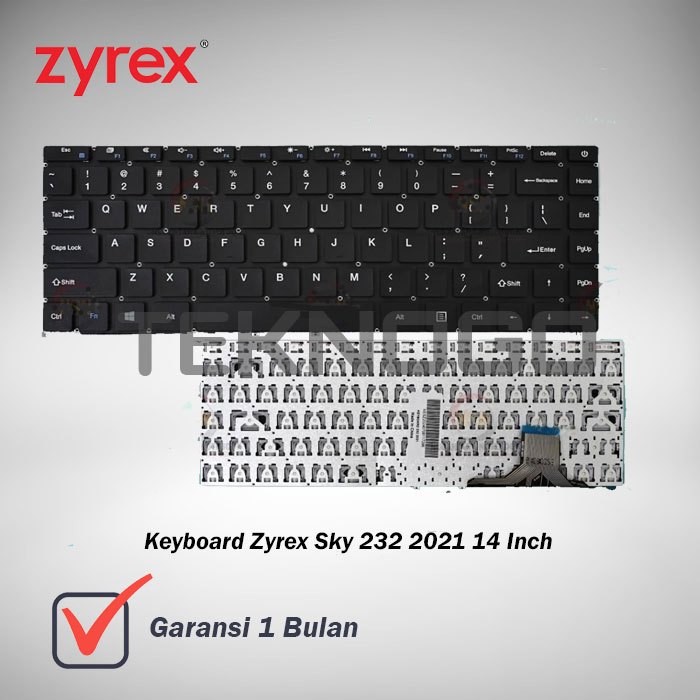 Keyboard Laptop Original ZYREX SKY 232 14 Inch 2021