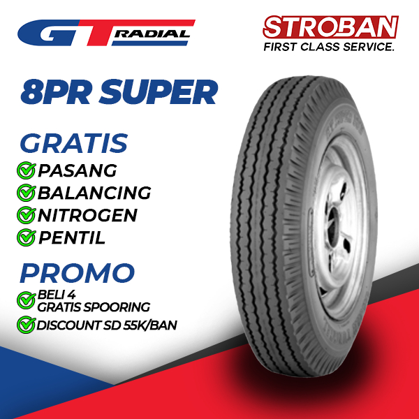 BAN GT RADIAL 700 8PR SUPER R14