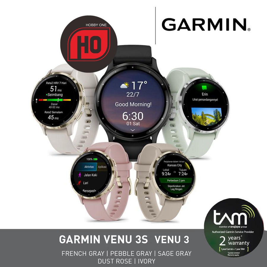 Garmin Venu 3 Venu 3S - GPS Activity Tracker Watch Smartwatch