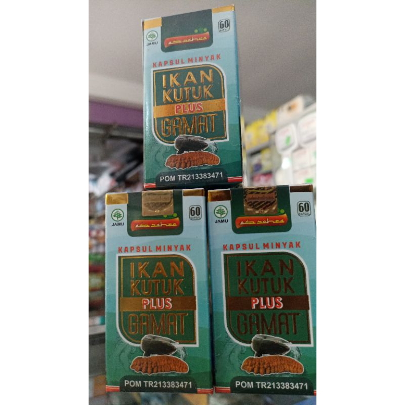 Kapsul Minyak Kutuk + Gamat