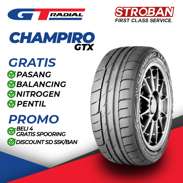BAN GT RADIAL CHAMPIRO GTX 185/55 R15