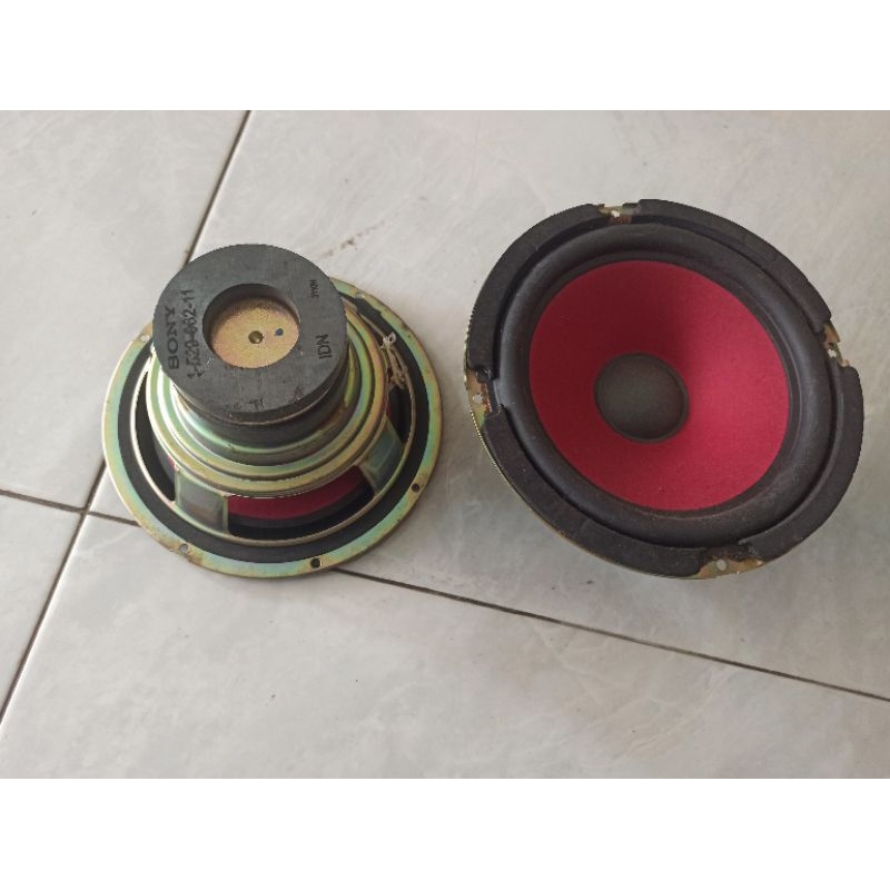 speaker bass/midbass sony 6,5inc/7inc