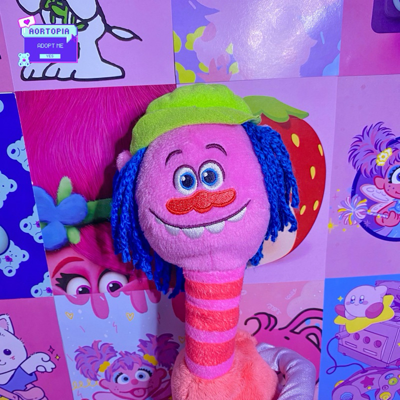 BONEKA TROLLS COOPER PLUSH ORIGINAL HASBRO