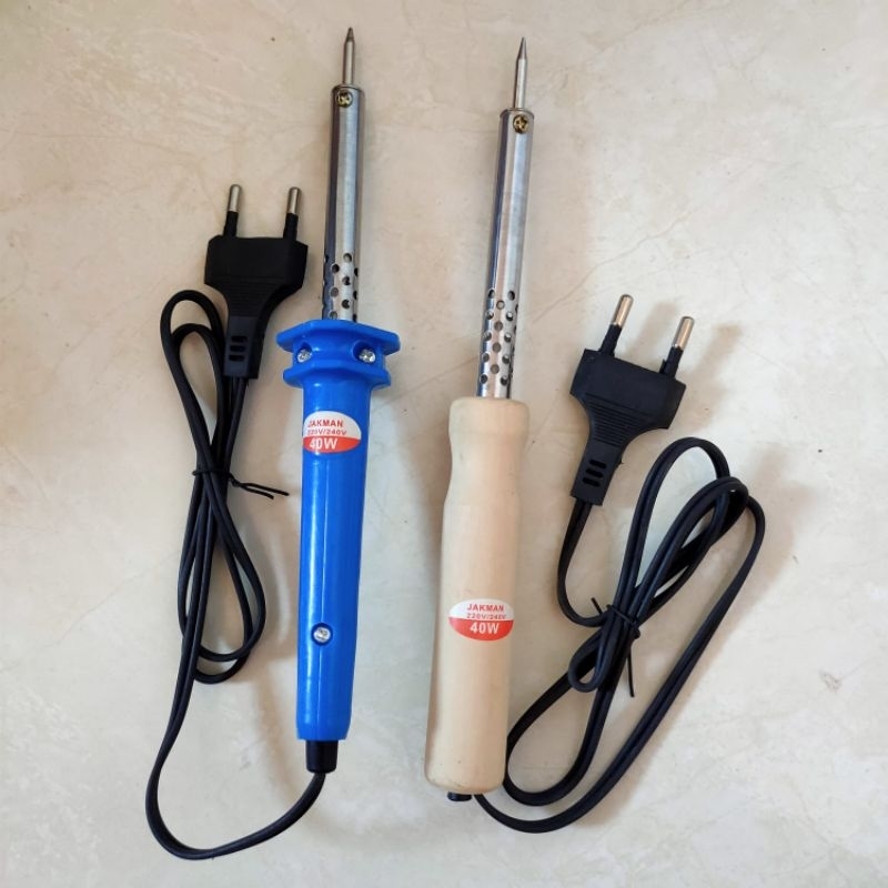 Solder Kayu 40Watt Solder Plastik 40Watt Solder Iron 40Watt Solder Listrik 40Watt Soldering 40Watt