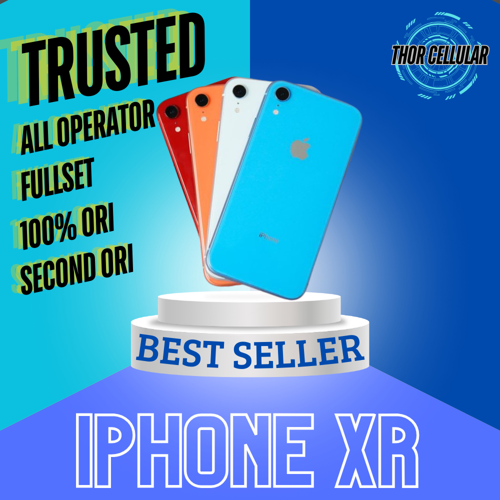 IP XR 64GB/128GB/256GB/512GB MULUS NO MINUS SECOND ORIGINAL 100% GOOD CONDITIONS TERPERCAYA AMANAH