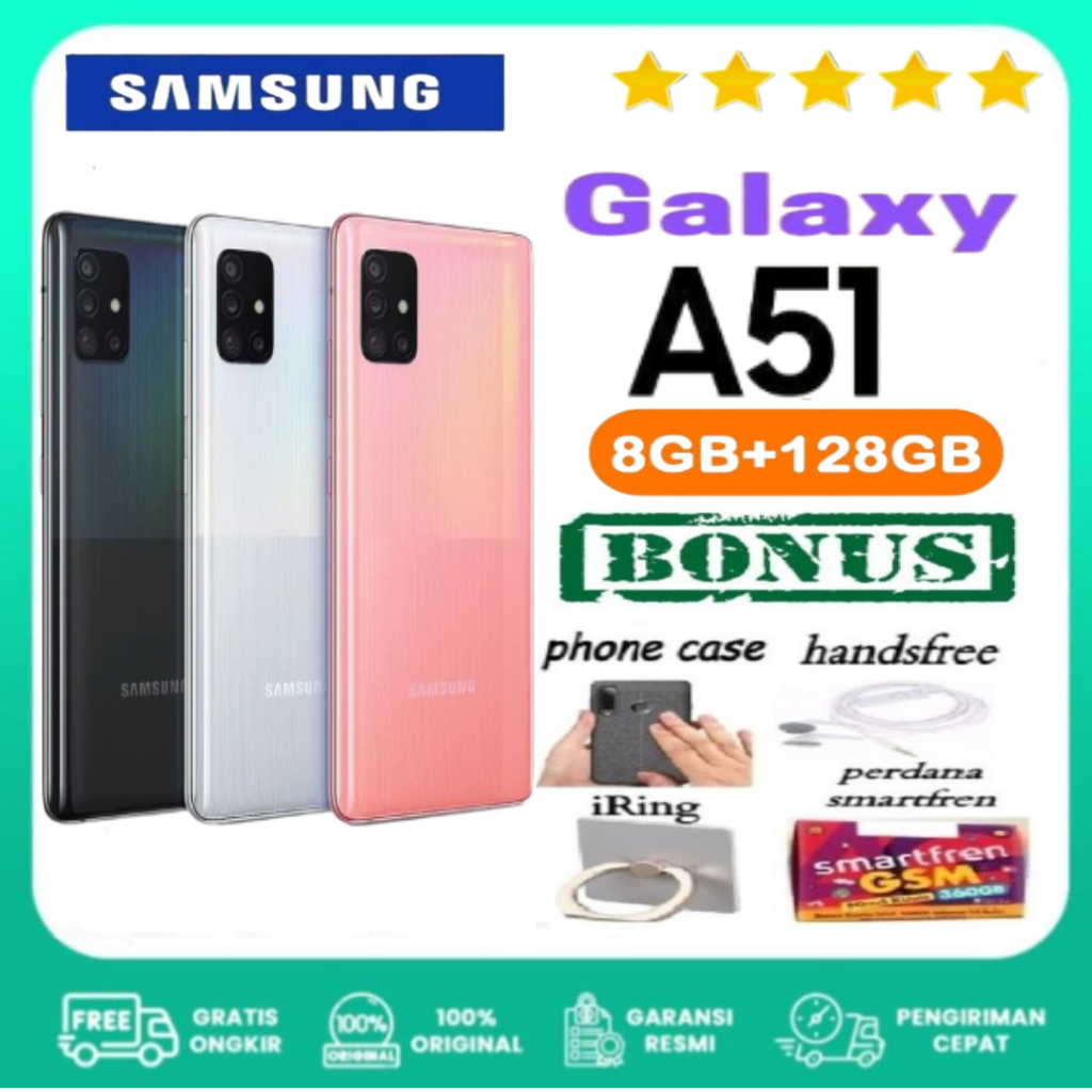Samsung Galaxy A51 8GB/128GB A 51 8/128GB 8/128 Resmi