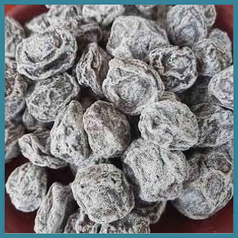 

ASINAN KIAMBOI PUTIH ASIN ASEM PLUM KERING WHITE PRUNES 250 GRAM