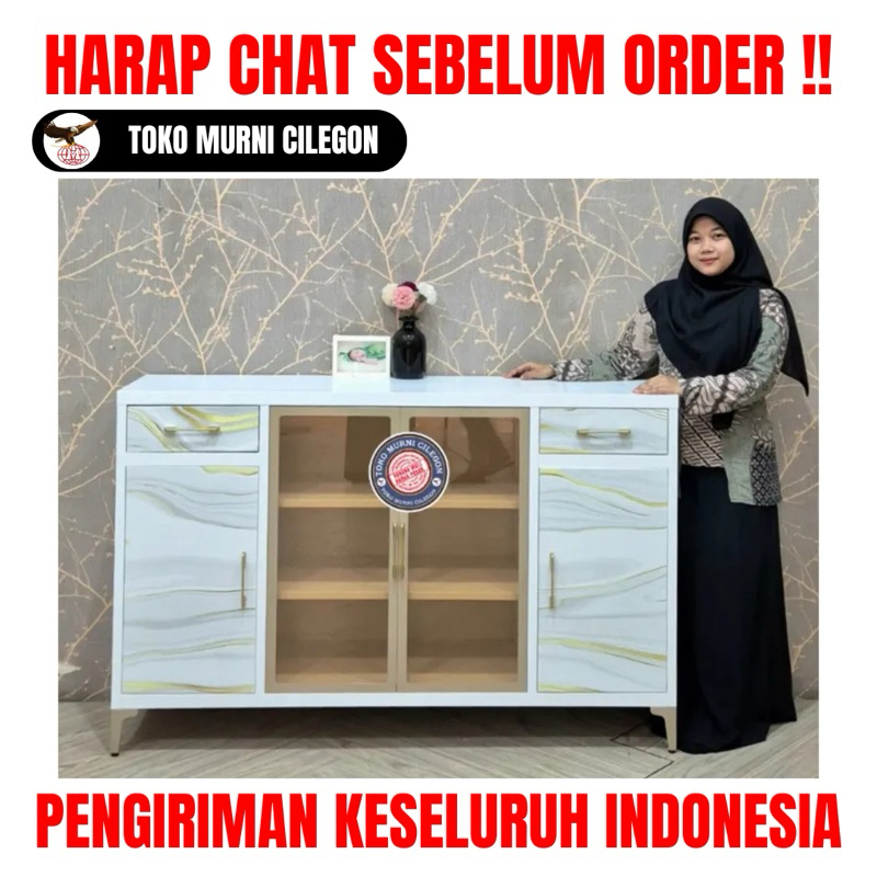Bufet / Rak tv Besi (free ongkir cilegon serang kota)