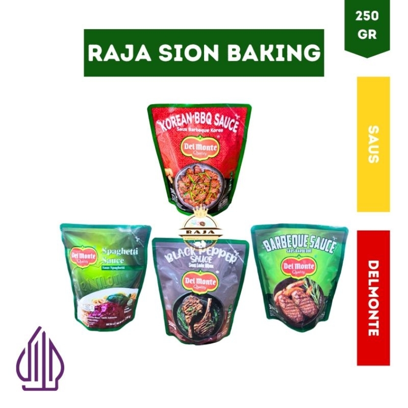 

Delmonte Sauce / Saus 250gr [ Barbeque/Spaghetti/Black Paper/Korean Barbeque ]